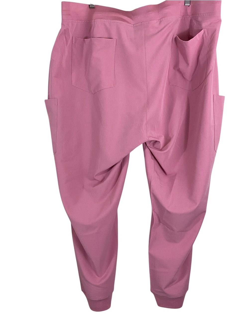 Mandala Womens Jogger Scrub Pants Size 3XL Rose Pink Pockets NWT Stretch Wicking - Picture 2 of 13